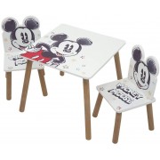 Staliukas su dviem kėdutėmis Mickey Mouse